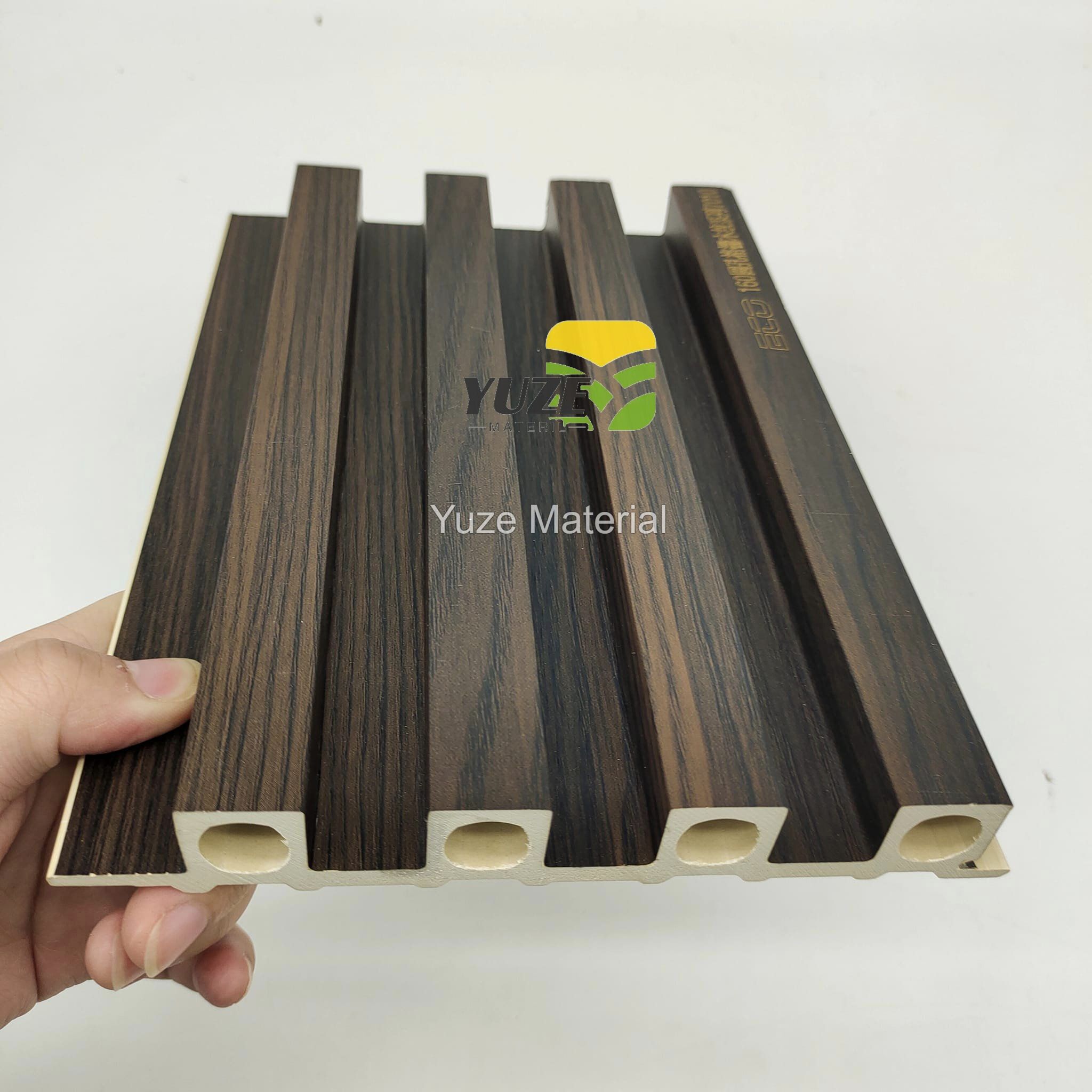 YZ 168*24mm Round hole wpc wall panel wpc caldding - Image 3