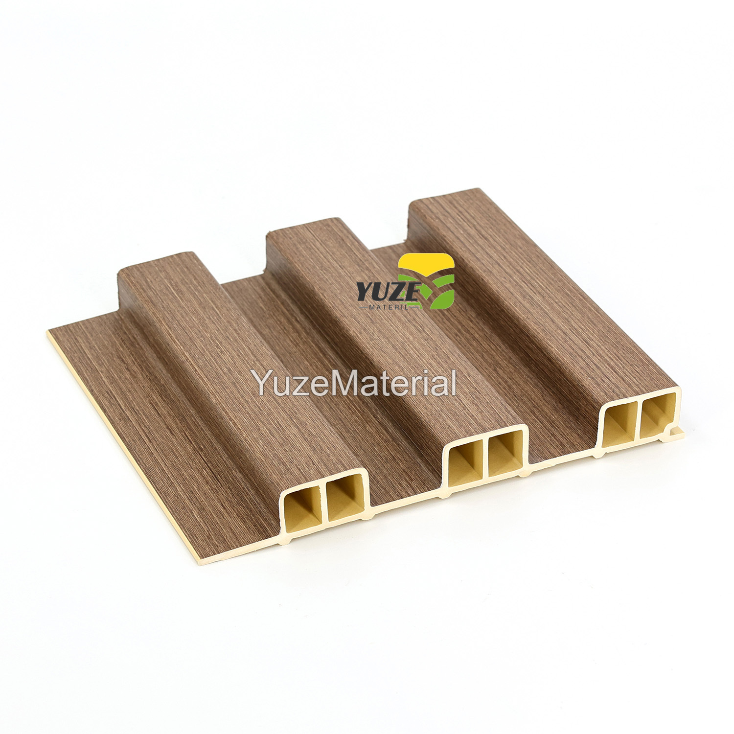 Wpc Ribs YZ195T25 WPC panel with rib – Top China WPC Manufacturer For Home Decor