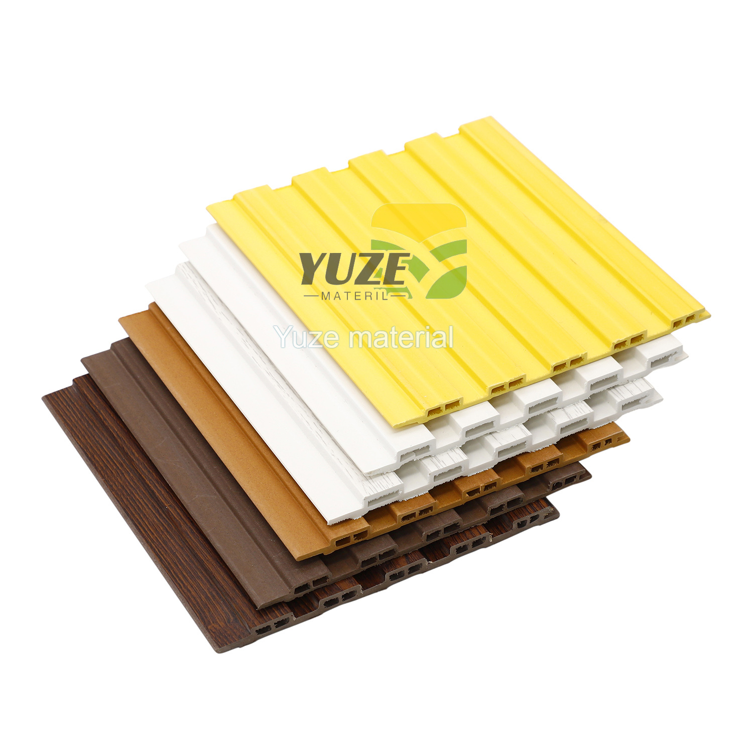 YZ-150T10& 150T7 & 150T9  WPC wood Grain color/Film coating panel